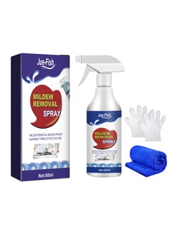 JUE-FISH Mildew Removal Spray With Towel And Brush For Home Cleaning  - Image 5