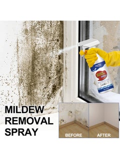 JUE-FISH Mildew Removal Spray With Towel And Brush For Home Cleaning  - Image 3