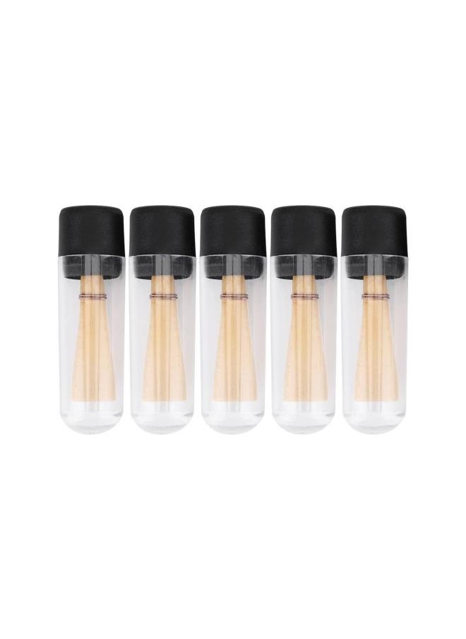 Generic - Bassoon Reeds Replacement, Pack of 5 Bamboo Bassoon Reed Medium Soft Reed Medium Instrument Accessories, Reeds Holder Container Box for Bassoon Reeds Tube Instrument Bassoon Accessories - Image 1