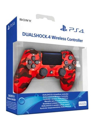 Dualshock Wireless Controller For PlayStation 4-Red Camoflage - view 5