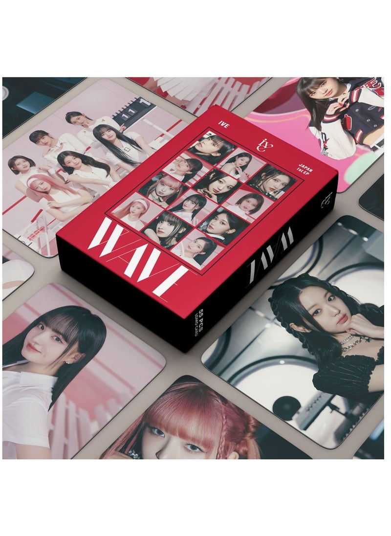 IVE WAVE Jang Won Young An YuJin Lomo Photo Card 55Pcs