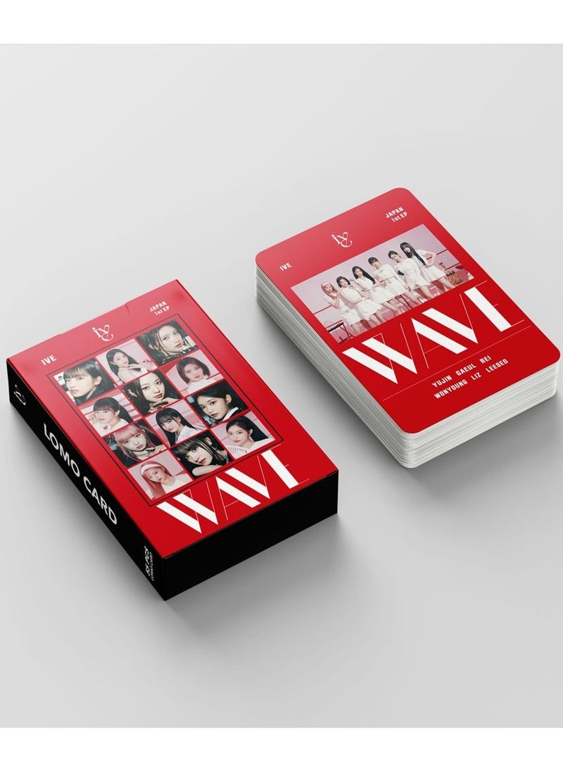 IVE WAVE Jang Won Young An YuJin Lomo Photo Card 55Pcs