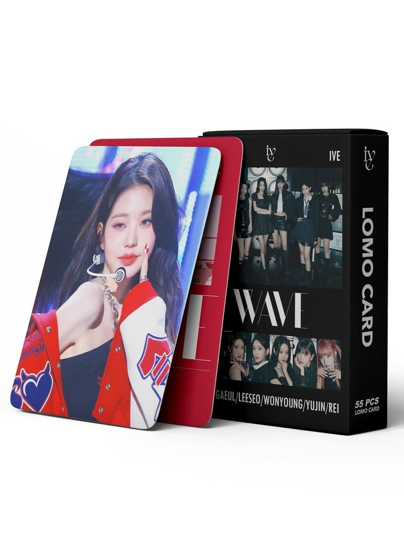 IVE WAVE Jang Won Young An YuJin Lomo Photo Card 55Pcs