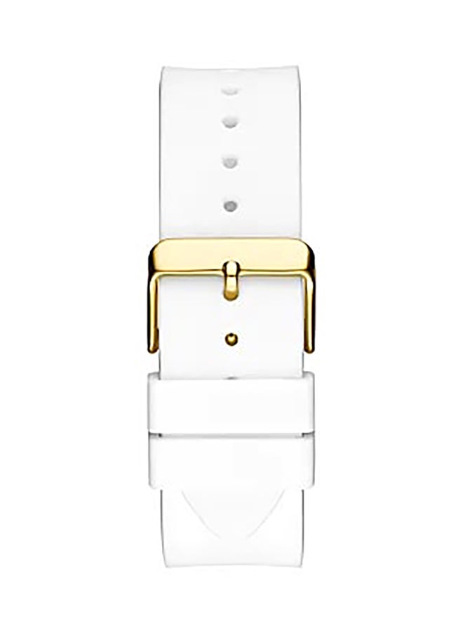 GUESS ساعة جيس للرجال متعددة الوظائف بلون ذهبي أبيض GW0208G3  - Image 2