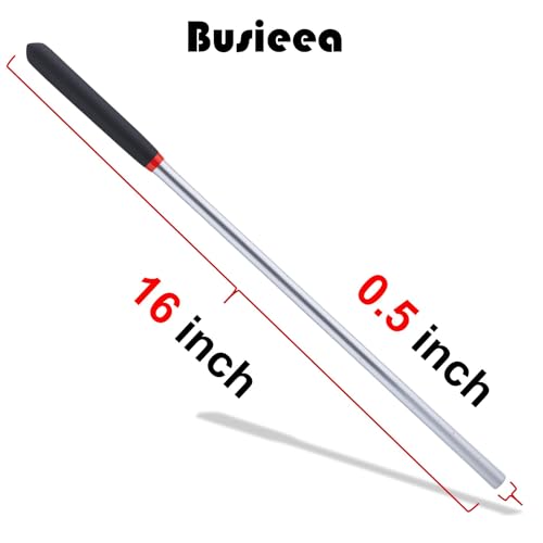 Busieea 2 Pack 16 Inch Garage Door Winding Rods for Torsion Springs - 0.5 Inch High-Strength Steel, Non-Slip Handle, for Adjusting/Replacing Tension Springs, for Garage Door Repair Kit - Image 2