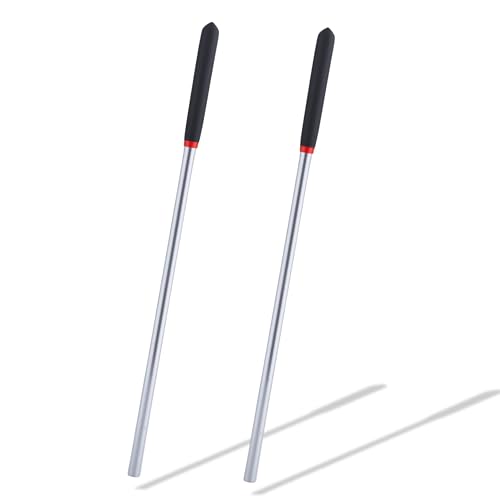 Busieea 2 Pack 16 Inch Garage Door Winding Rods for Torsion Springs - 0.5 Inch High-Strength Steel, Non-Slip Handle, for Adjusting/Replacing Tension Springs, for Garage Door Repair Kit - Image 1