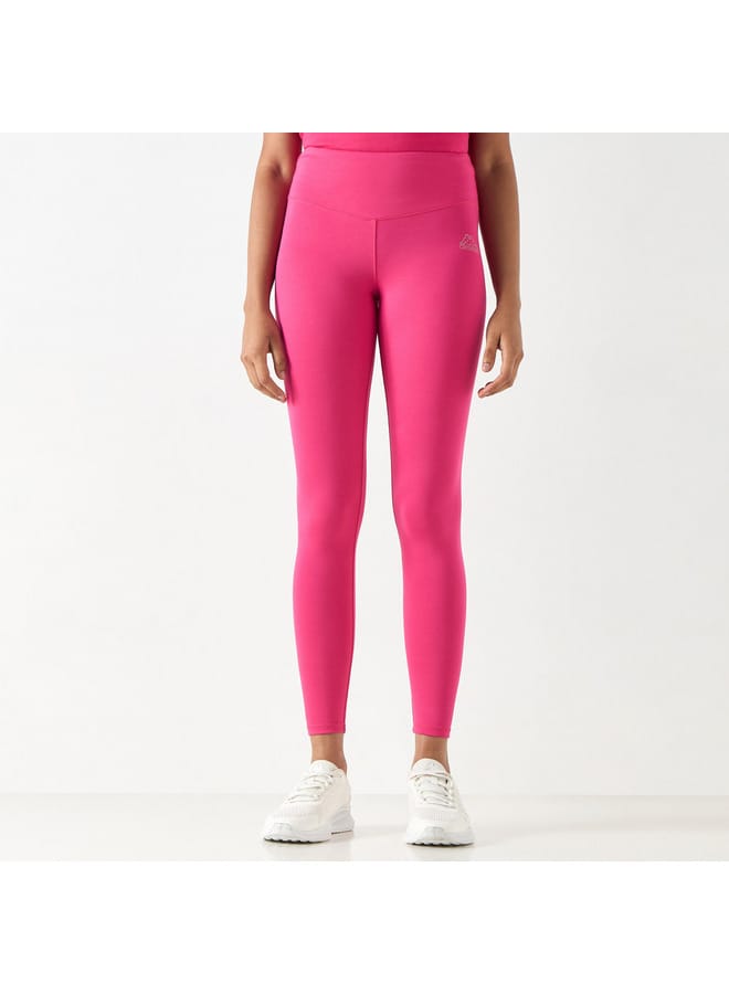 Kappa Kappa Logo Print Leggings with Elasticated Waistband  - Image 1