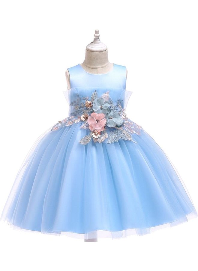 اليشمك Children Sleeveless Party Dress - Image 1