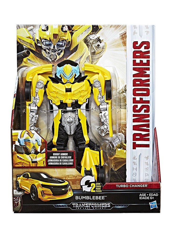 NIBEMINENT The Last Knight Armor Turbo Changer Bumblebee Figure 10-Inch 10inch - Image 4