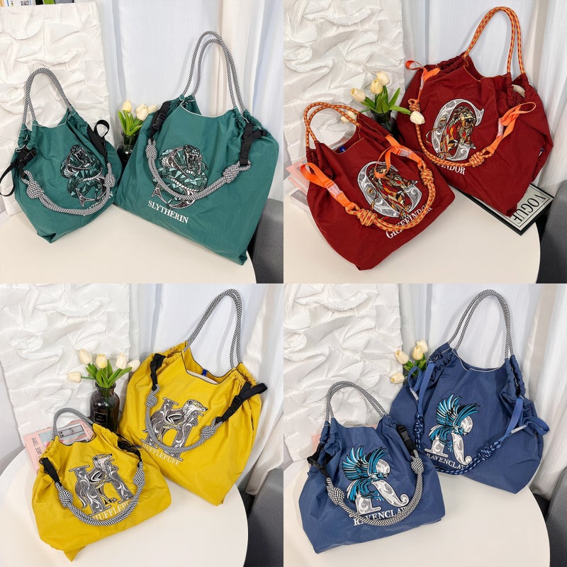 Tote Bag Large Capacity Shopping Bag Environmentally Friendly Bag Women Crossbody Bag Niche Nylon Bag Shoulder Bag - Image 3