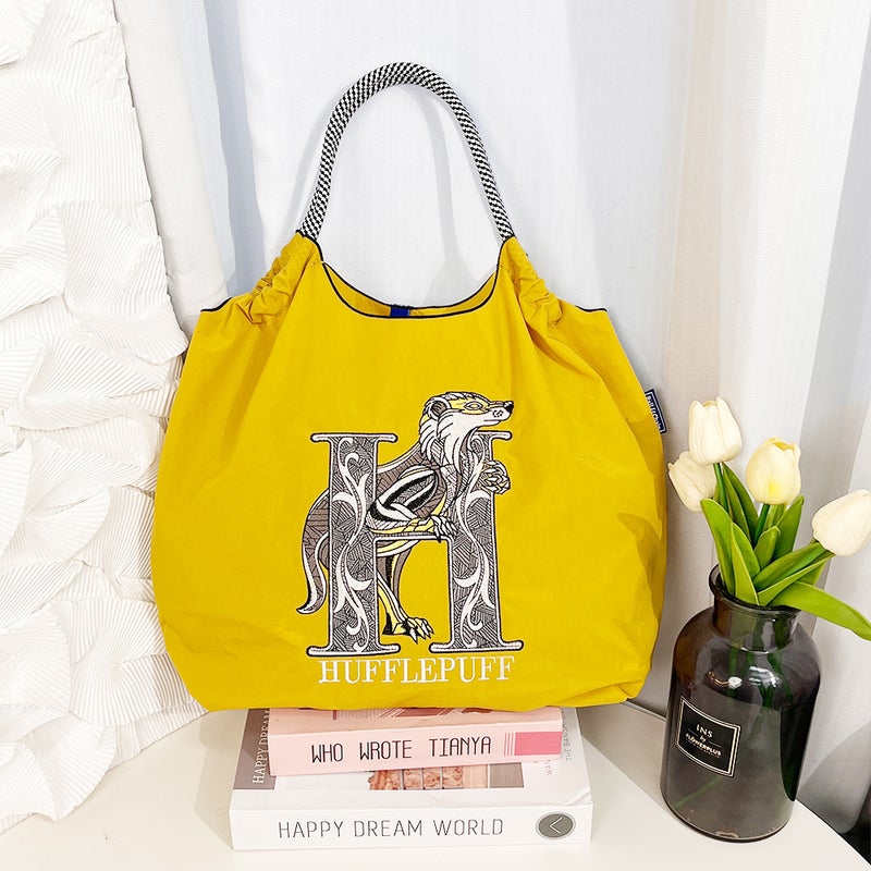 Tote Bag Large Capacity Shopping Bag Environmentally Friendly Bag Women Crossbody Bag Niche Nylon Bag Shoulder Bag - Image 5