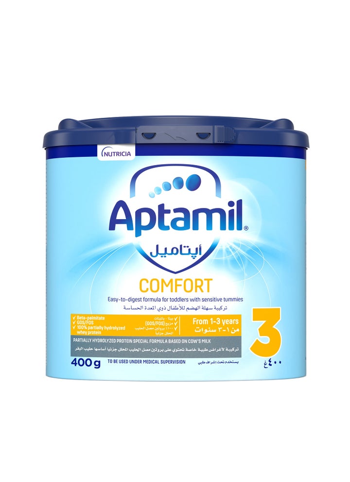Comfort 3 Growing up Formula Milk From 1-3 Years, Specifically Designed for the Dietary Support of Constipation and Abdominal Discomfort