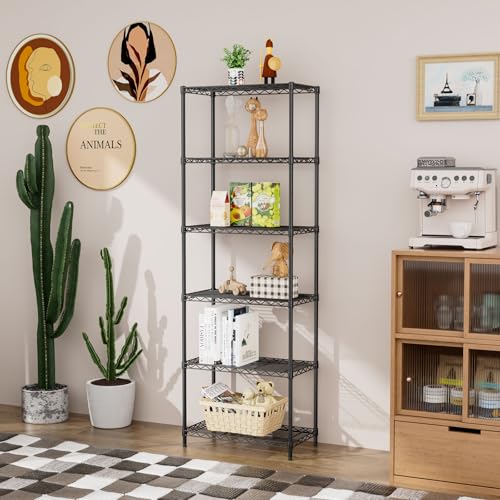 SINGAYE Shelf Closet Wire Shelving：Adjustable Metal Unit for Laundry Room Organization Bathroom Kitchen Home Storage Pantry Rack Shelves - Image 2