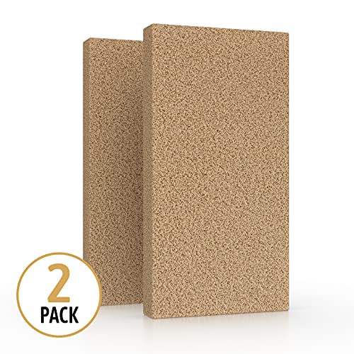 SpongeCo - Dry Cleaning Soot Eraser Sponge - Pet Hair, Smoke, Soot, Dust and Dirt Remover - 3x6 Double, One Unit (2 Pack Single) - Image 2