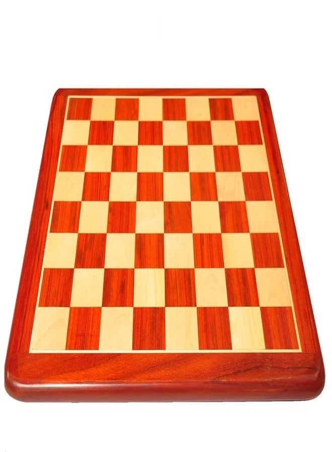 BHAVIKA DECOR Handcrafted Unique Flat Chess Board Made with Indian Rosewood Chessboard for Kids and Adults| Chess Pieces Not Included (14 x 14 Inches, Brown) - Image 1