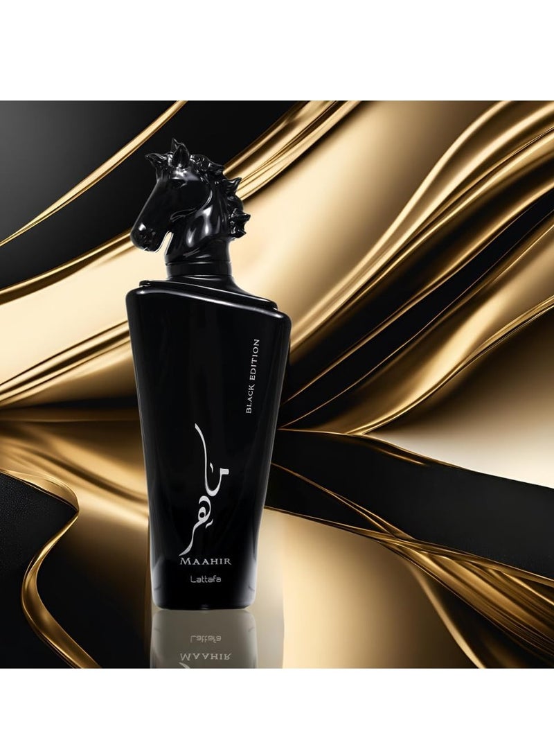 لطافة عطر ماهر بلاك اديشن لطافة ١٠٠ مل للجنسين - Image 5