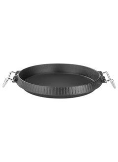 Cast iron skillet, Burger Grill Saj, Black, Size 25.5*24.5*3 Cm - pzsku/Z40EE3CC43E12DF310A19Z/45/_/1716845148/47dc8aa3-1604-44c5-bf05-32baabdb5650