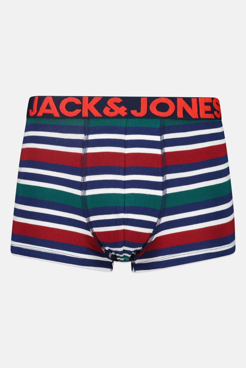 Jack Jones Men 1 Piece Brand Logo Boxer Trunks, Multicolor - Image 1