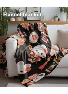 General Baby and children's cartoon flannel thin blanket (warm and comfortable, suitable for sleep, games) 70cm*100cm - 205  - Image 3