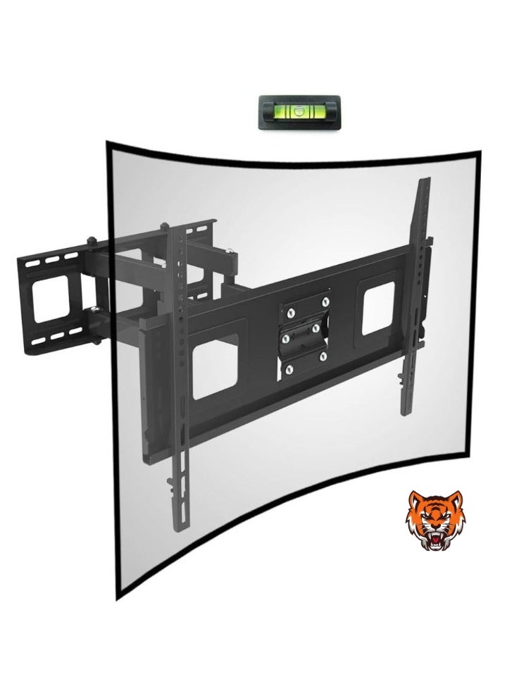 TIGER "Full Motion TV Wall Mount Bracket for 32''-65'' TVs, Supports Up to 132 lbs, VESA 600x400mm, Swivel Articulating Dual Arms" - Image 1