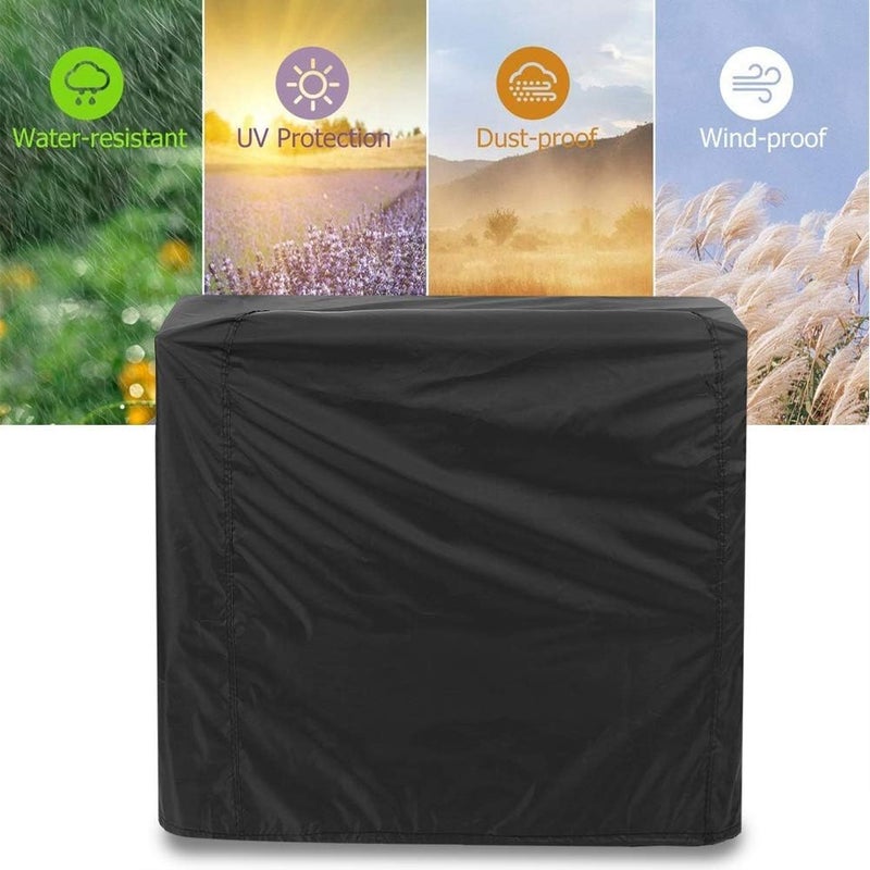 GOTOTOP Waterproof Barbecue Cover for BBQ Grill in Polyester, Anti Rain Dust Sun Snow (80 x 66 x 100 cm) - Image 4