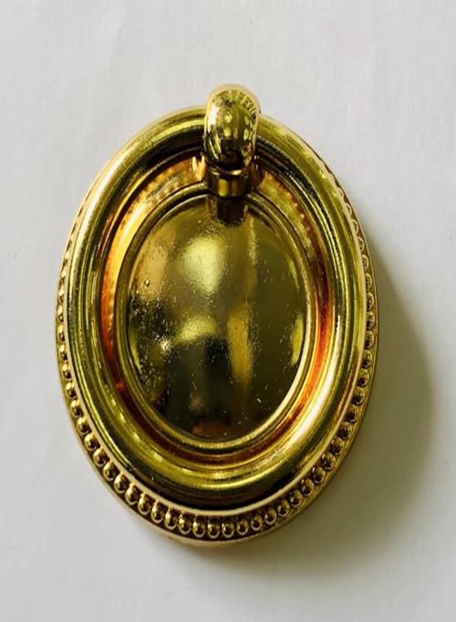 Gold Material Brass Italian Made Cupboard Handle 4.5 Cm - Image 4