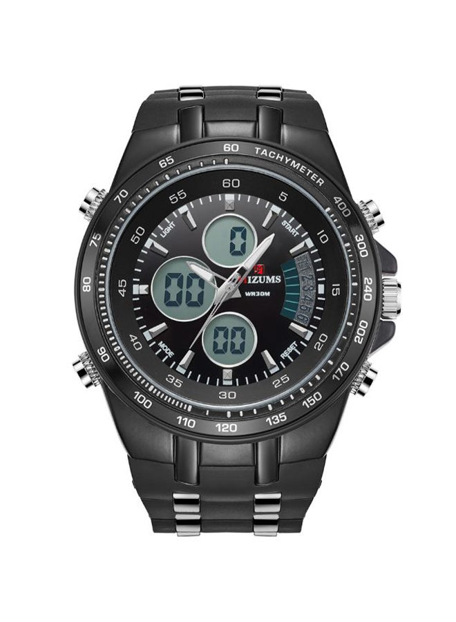 NIBEMINENT men Analog Digital Watch J4383B-KM - Image 1