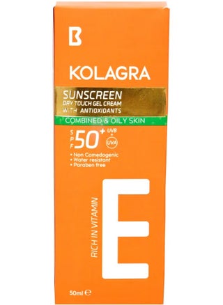 Sunscreen +SPF50 Dry Touch Gel Cream With Antioxidant 50ml - pzsku/Z40EEB0882E642F65C9EAZ/45/1748673559/3b497662-3454-47fa-a60b-07e19a482217