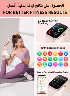 Generic Smart Watch(Answer/Make Call), 1.39" Smartwatch for Women's Men's  IP67 Waterproof, 100+ Sport Modes Fitness Activity Tracker, Heart Rate Sleep Monitor, Pedometer Fitness Watch for Android iOS  - Image 4