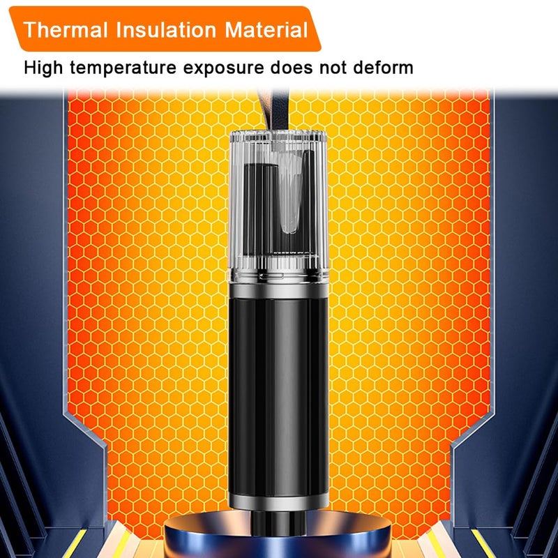 STHIRA Compact Safety Hammers for Car Keyring, 2 in 1 Dual Head Safety Hammer with Seatbelt Cutter & Alloy Steel Window Breaker, Car Emergency Tool Life Hammer - Image 5