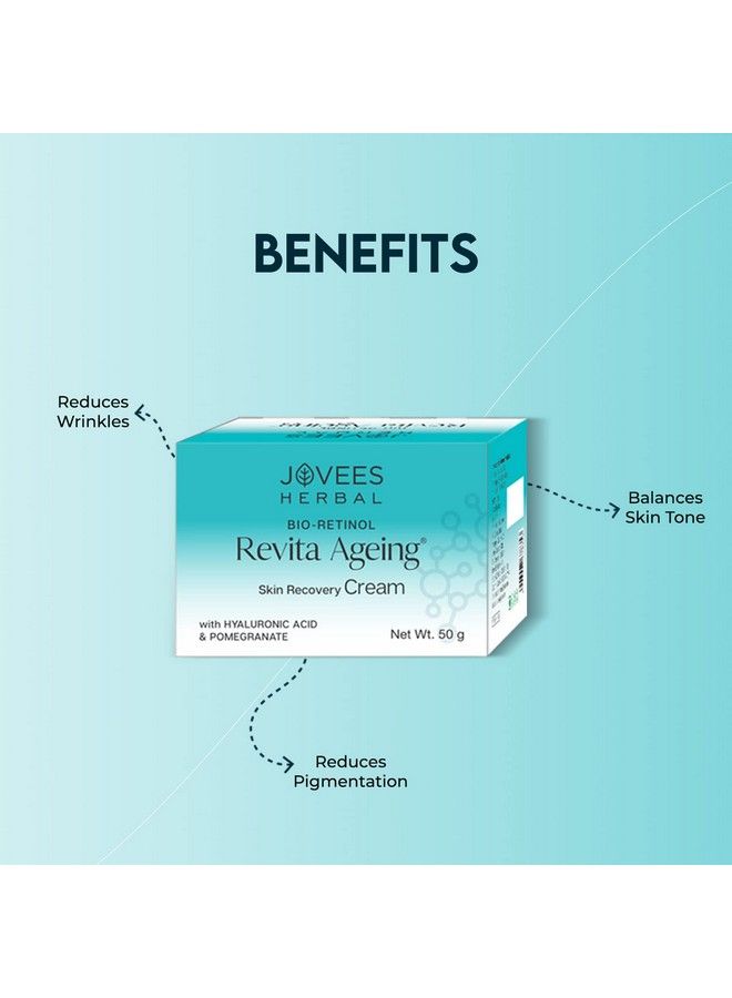 Jovees Herbal Revita Ageing Skin Recovery Cream 50 G - Image 5