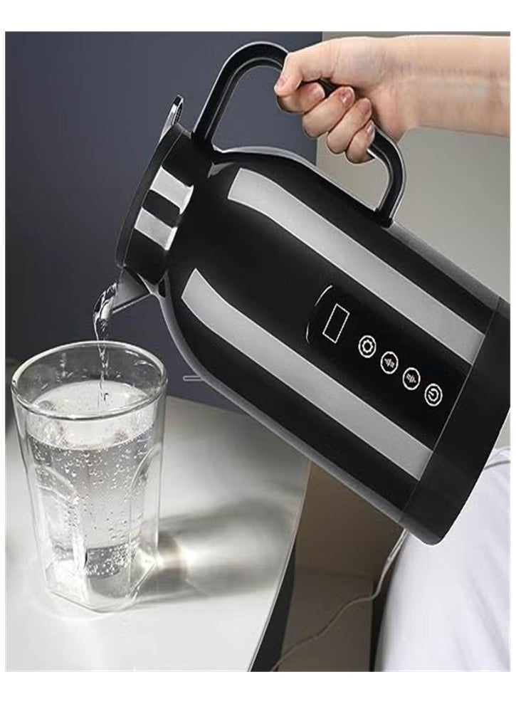 بلو فاير غلاية كهربائية للسيارة بسعة 1150 مل | سخان مياه سريع 12 فولت/24 فولت مع شاشة لمس، قوة مزدوجة، مانع تسرب قوي، مصنوعة من الستانلس ستيل آمن للطعام – مثالية للشاي والقهوة والسفر والرحلات الطويلة 🚗☕ - Image 3