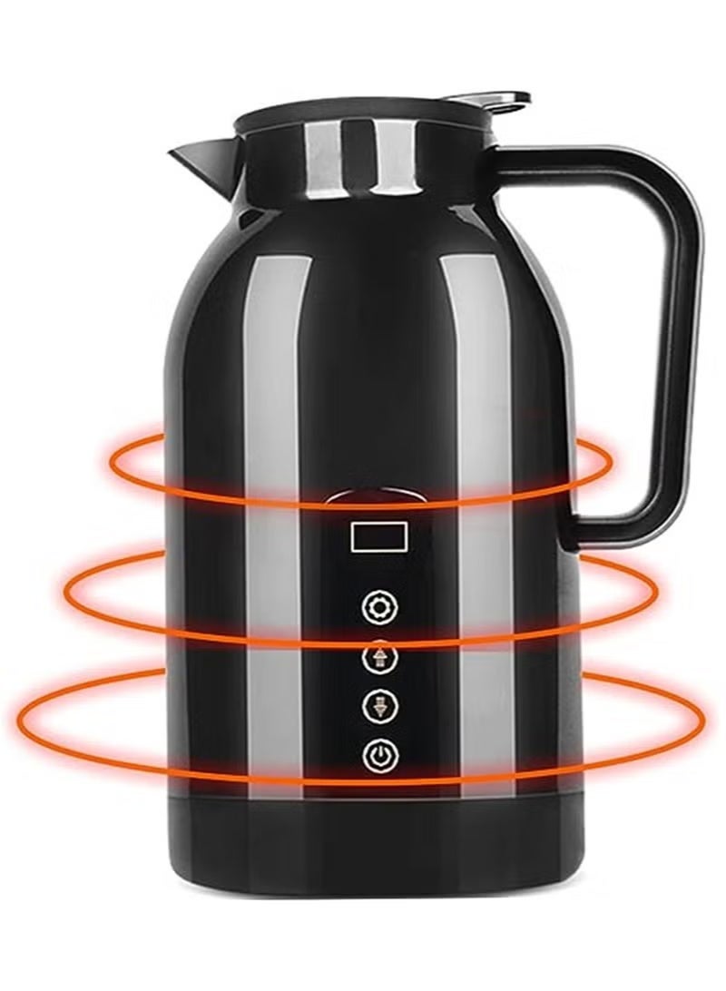 بلو فاير غلاية كهربائية للسيارة بسعة 1150 مل | سخان مياه سريع 12 فولت/24 فولت مع شاشة لمس، قوة مزدوجة، مانع تسرب قوي، مصنوعة من الستانلس ستيل آمن للطعام – مثالية للشاي والقهوة والسفر والرحلات الطويلة 🚗☕ - Image 1