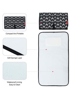 Moro Moro Baby Waterproof Changing Pad, 50x70 cm, Soft Cotton Surface  - Image 5