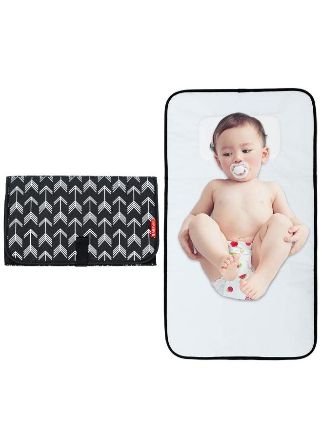 Moro Moro Baby Waterproof Changing Pad, 50x70 cm, Soft Cotton Surface  - Image 1