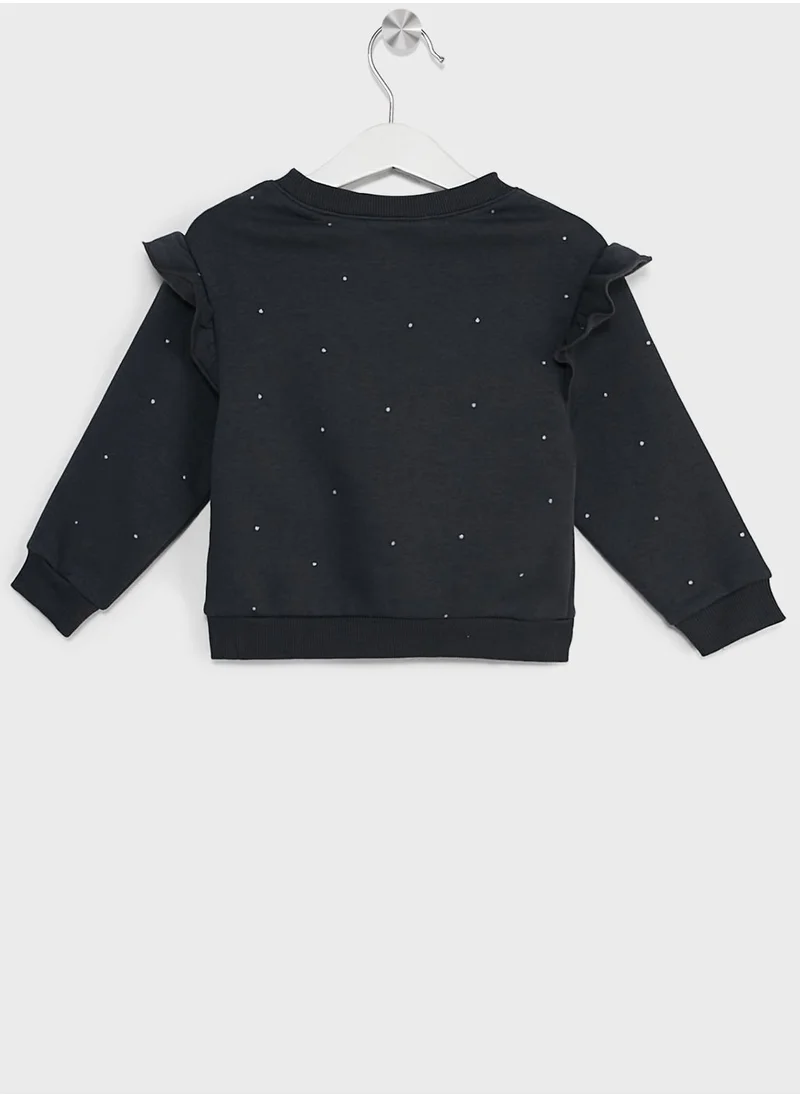 H&M Kids Essential Frill Trimmed Sweatshirt