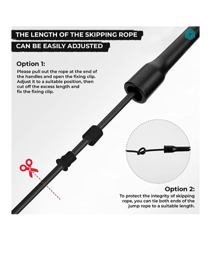 Antina Skipping Rope (Black) - Image 4