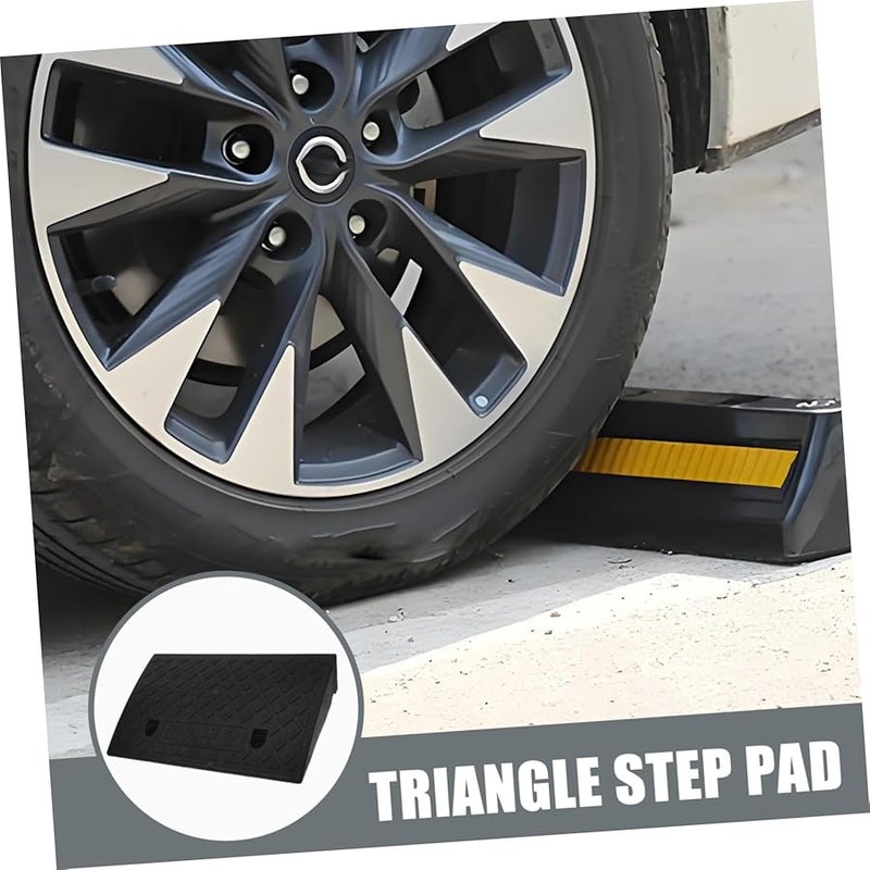 منحدر سكوتر الكراسي المتحركة 50 × 27 × 11 سم منحدر بلاستيكي غير قابل للانزلاق لعتبات الأبواب - Image 4