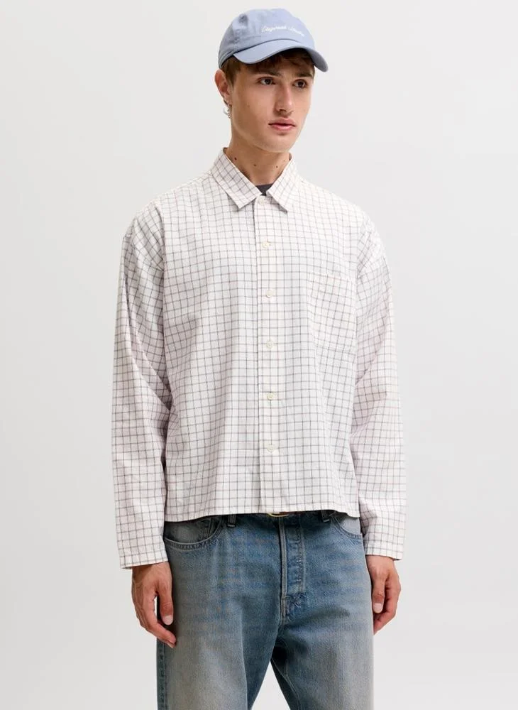 JACK & JONES Checked Regular Fit Shirt