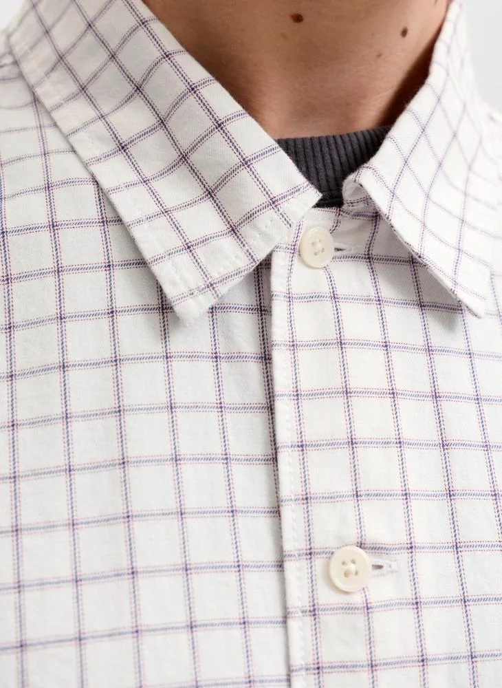 JACK & JONES  Checked Regular Fit Shirt for Men | Best Price UAE