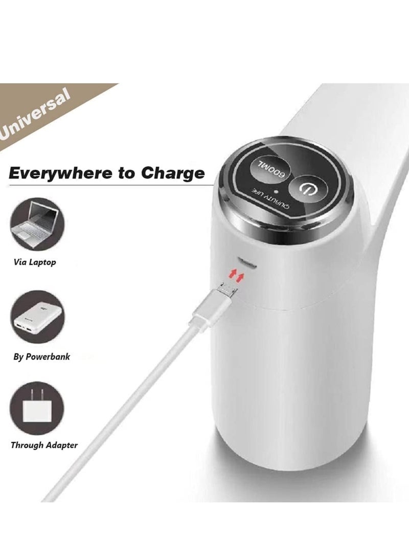 JAJEEK NEW Upgraded 5 Gallon Water Dispenser – Electronic Drinking Water Pump for Home, Office, and Outdoor Activities, Convenient, Portable, Easy to Use  - Image 4