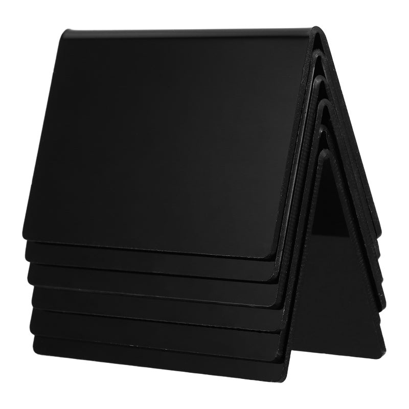 12 pcs Mini Chalkboard Signs Erasable Message Board for Tabletop Display Small Labels for Food, Bakery, Dessert - Image 5