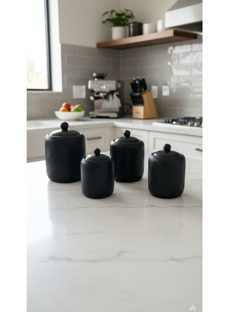 ماركة غير محددة طقم برطمانات علب بهارات وتوابل - Image 3