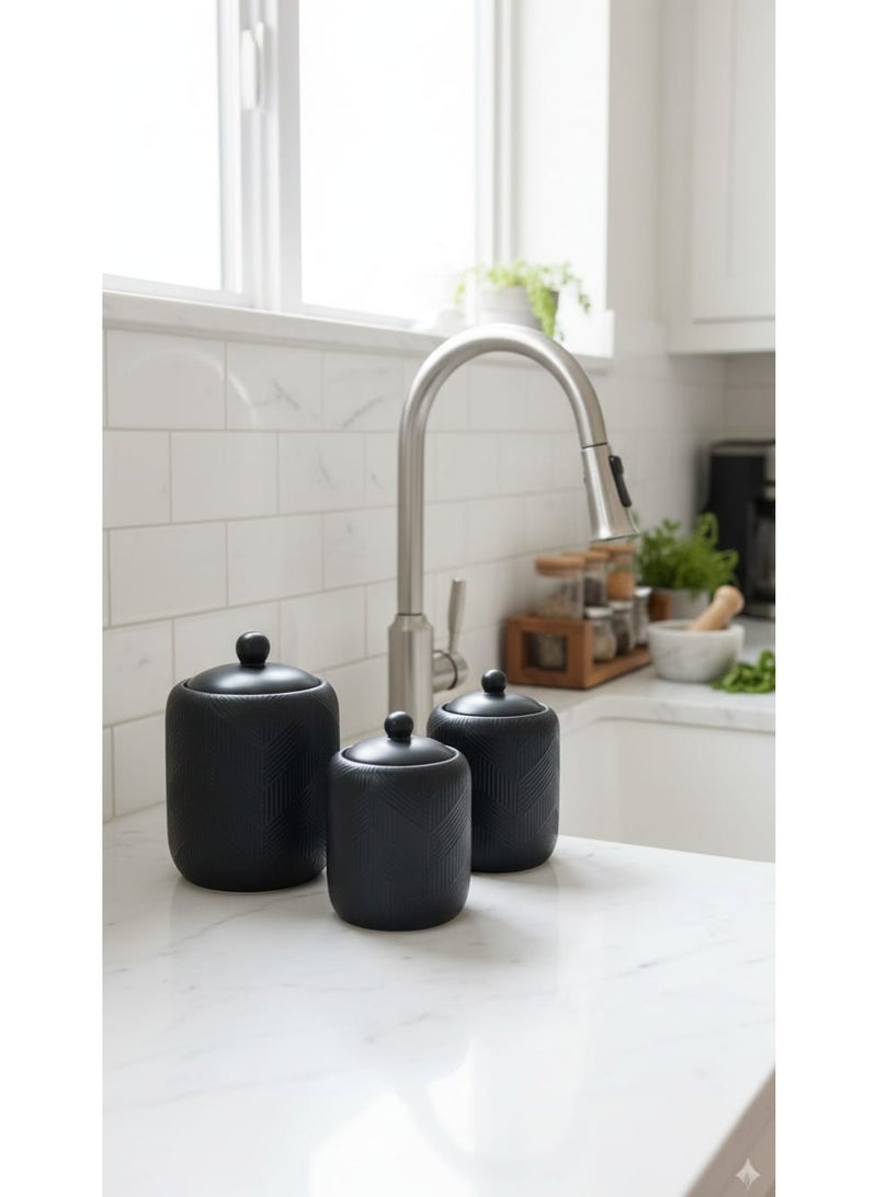 ماركة غير محددة طقم برطمانات علب بهارات وتوابل - Image 5