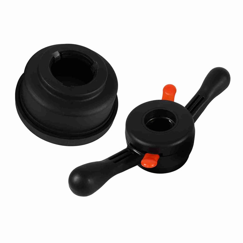 أداة توازن عجلات زيروديس (Zerodis Wheel Balancer) مزودة بمسمار جناحي قابل للإطلاق السريع - متوفرة بأربعة أحجام: 40 مم، 3/4 مم - تسريع عملية توازن الإطارات في محلات بيع الإطارات (القطر الداخلي للإطار 36 مم، وزاوية اللولب 3 مم). - Image 1