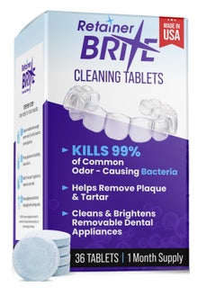 Retainer Brite Retainer Brite 36 Tablets - Retainer Cleaner Tablets  - Image 1