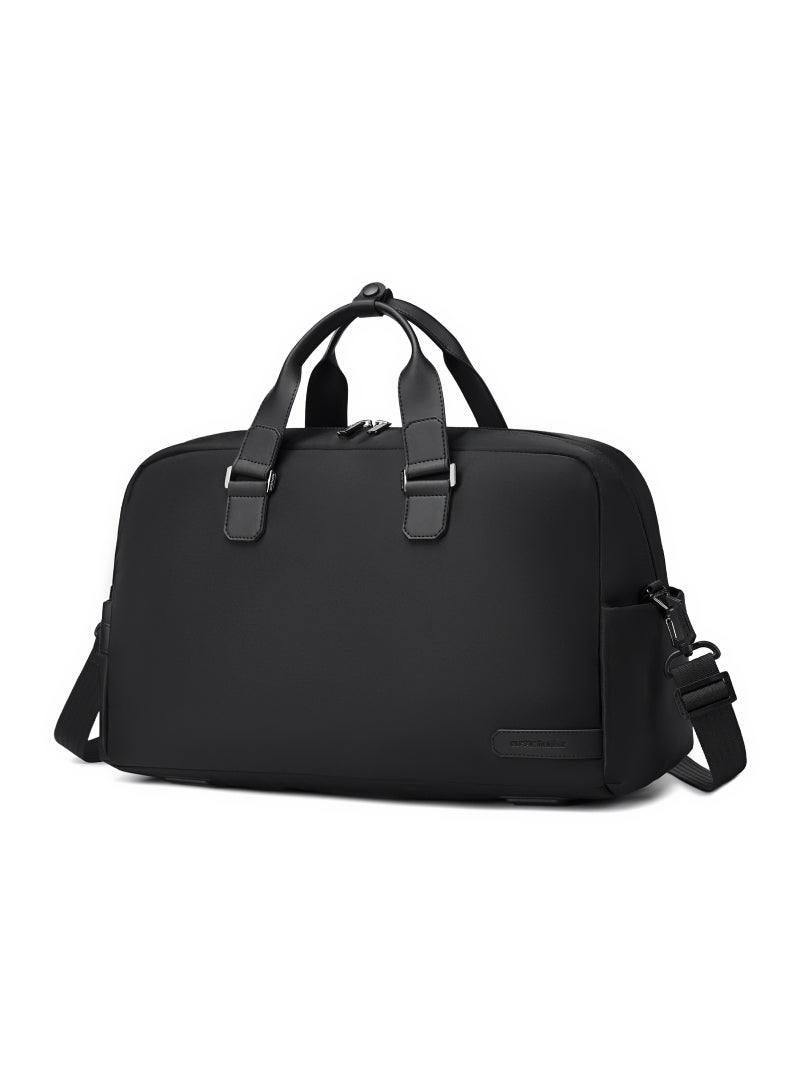 أركتيك هانتر حقيبة دافل Arctic Hunter للسفر والعمل مصنوعة من النايلون بسعة 26 لترًا وحقيبة كمبيوتر محمول للرجال والنساء وجيب مكتب مقاوم للماء و4 حجرات بسحاب ومقبض من الألياف الدقيقة وحزام كتف قابل للفصل - Image 1