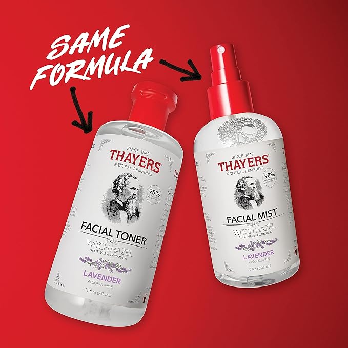 Thayers Witch Hazel Gentle Facial Mist Rose Petal Toner Lotion with Organic Aloe Vera 237ml - Image 5