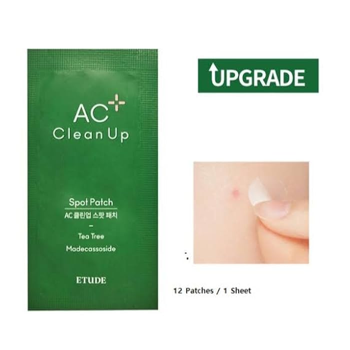 ETUDE HOUSE AC CLEAN UP Spot Patch 1pcs (12 Patches, 2gm) - Image 3