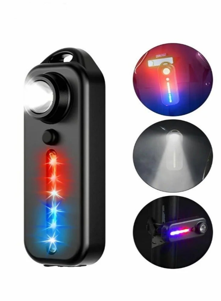 KASTWAVE مصباح ذيل الدراجة القابل لإعادة الشحن بمنفذ USB فائق السطوع 150 لومن، مجموعة واحدة من مصابيح ذيل الدراجة LED، مصباح ذيل الدراجة المحمول القابل لإعادة الشحن، مصباح الدراجة من النوع المشبك، مصباح الدراجة في الليل - Image 1